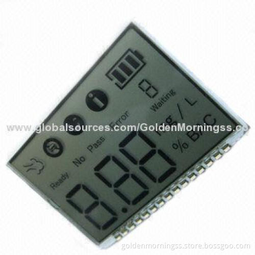 7-segment Custom LCD Display Module, TN Positive